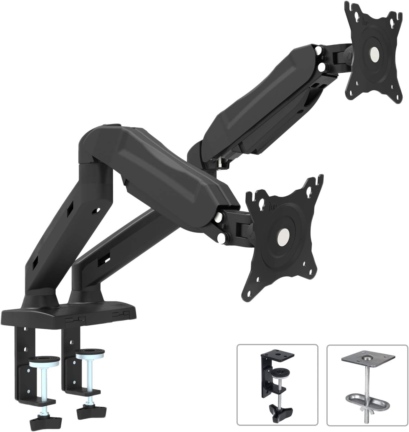 Maclean MC861 Monitor Arms & Stands Screen Holder 13"27" Up to 8kg VESA 75x75