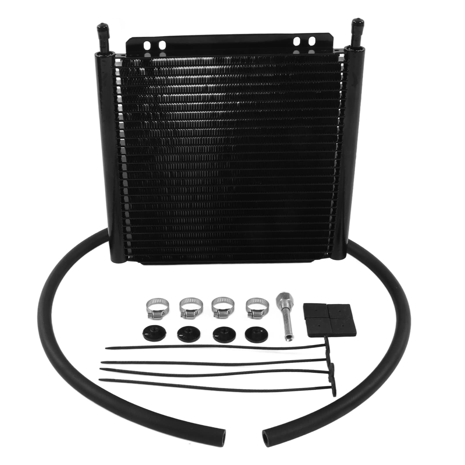 Radiatore Dell'olio, Radiatore Dell'olio della Trasmissione di Raffreddamento Dell'olio in Lega di Alluminio Radiatore Nero a 26 File Per Pick Up Truck Classe C