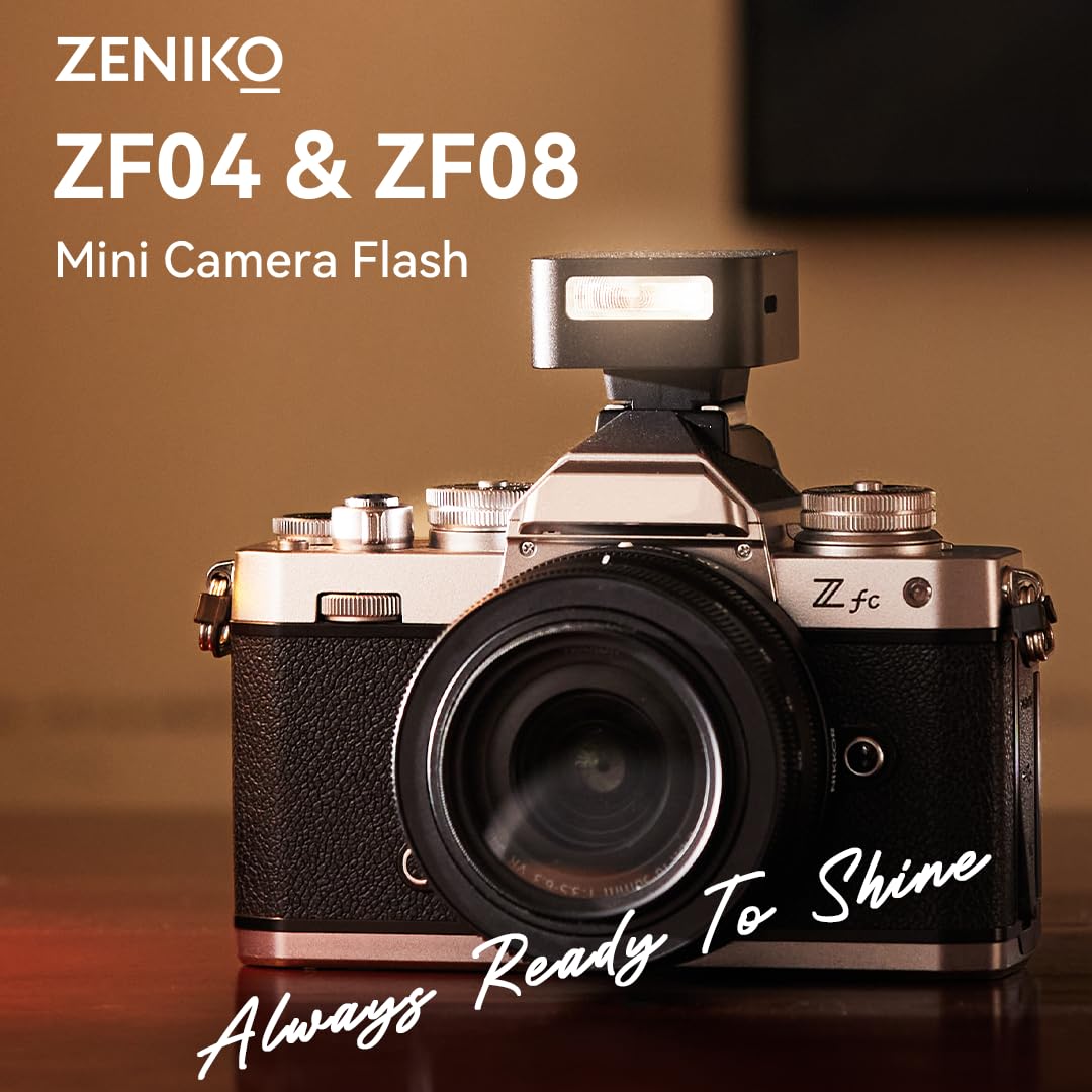 Amazon.com : Zeniko ZF08 Flash for Camera w/Flash Height Booster