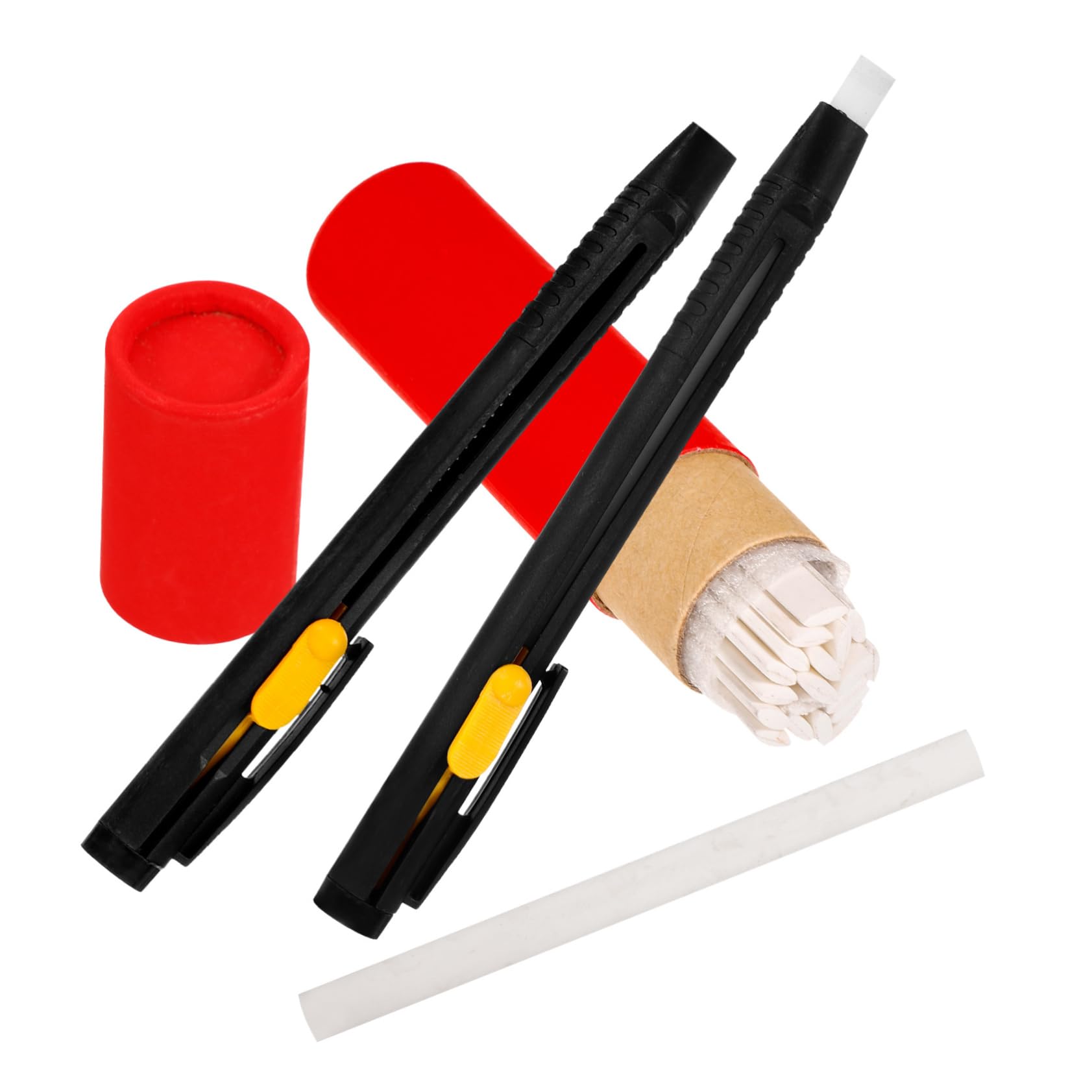 EXCEART 6sets Cancellina per Sarto Pennarello per Marcatura Tessuti e Strumento Versatile per Cucito e Artigianato Pratico e Portatile