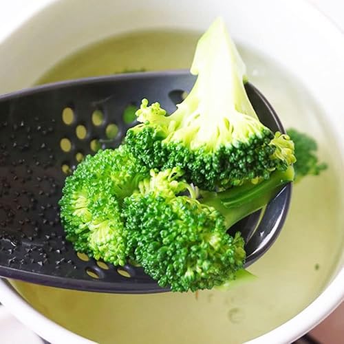 Miniatura 3 de Cuchara de cocina multifuncional, 6 en 1, utensilios de cocina para cocinar, rallar, drenar, machear, cuchara de cocina, separador de huevos,