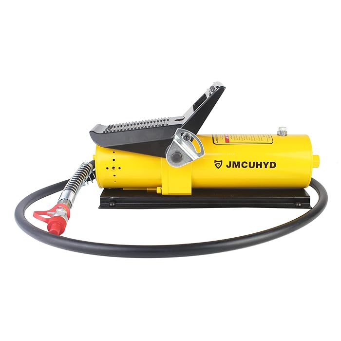 Buy JMCUHYD Foot Operated Air Hydraulic Pump with Air Line Lubricator