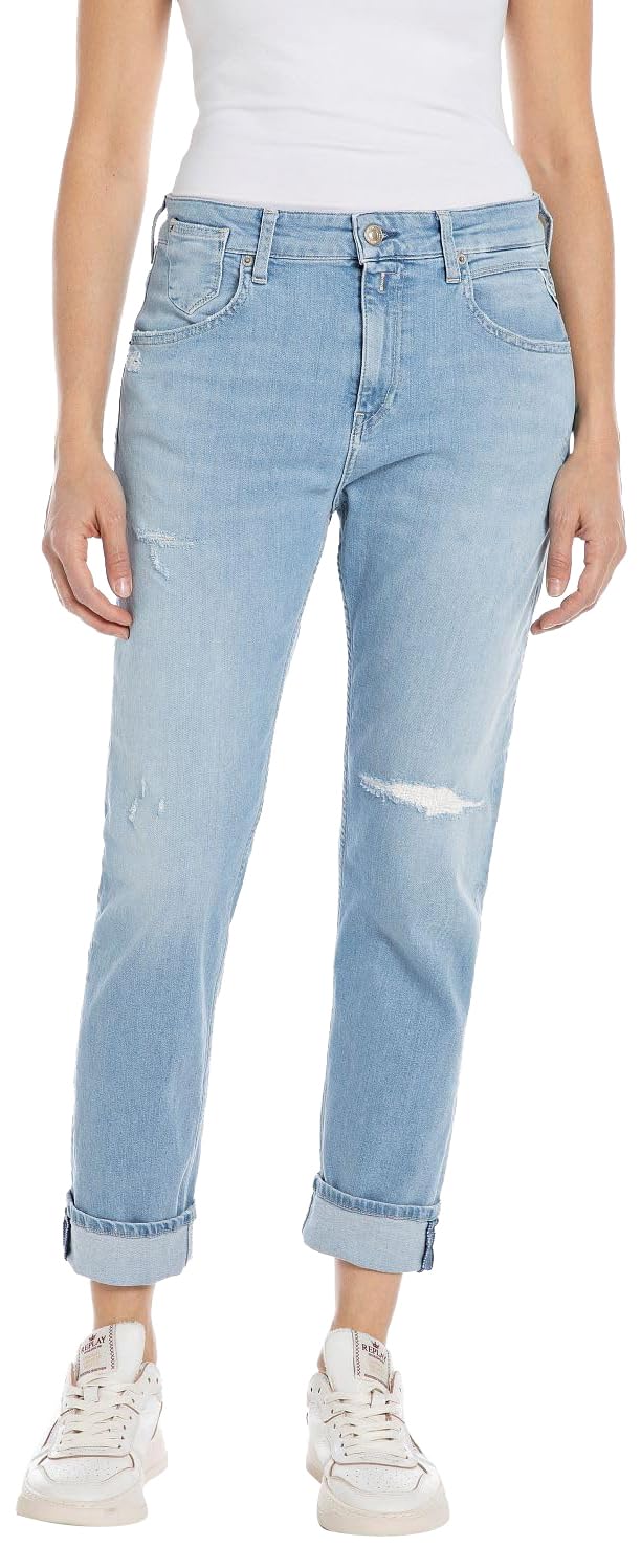 Replay women's jeans with super stretch, blue (010), 23W / 30L