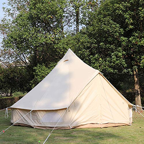 Carpa de camping 4 estaciones algodón beige 3M miniatura 3