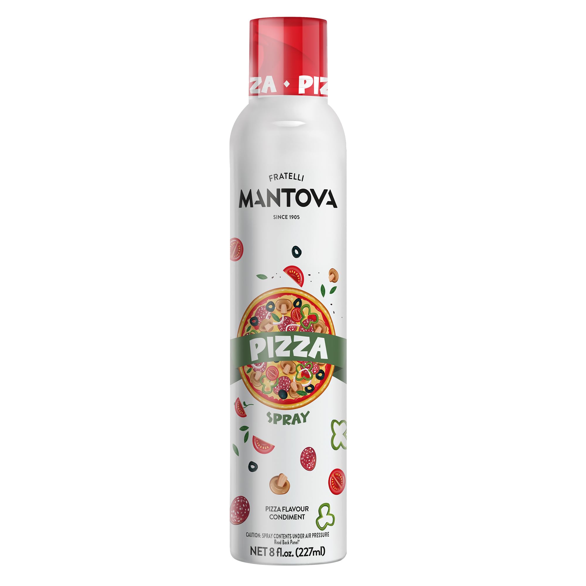 Amazon.com : Mantova Pizza Flavored Extra Virgin Olive Oil Spray 8