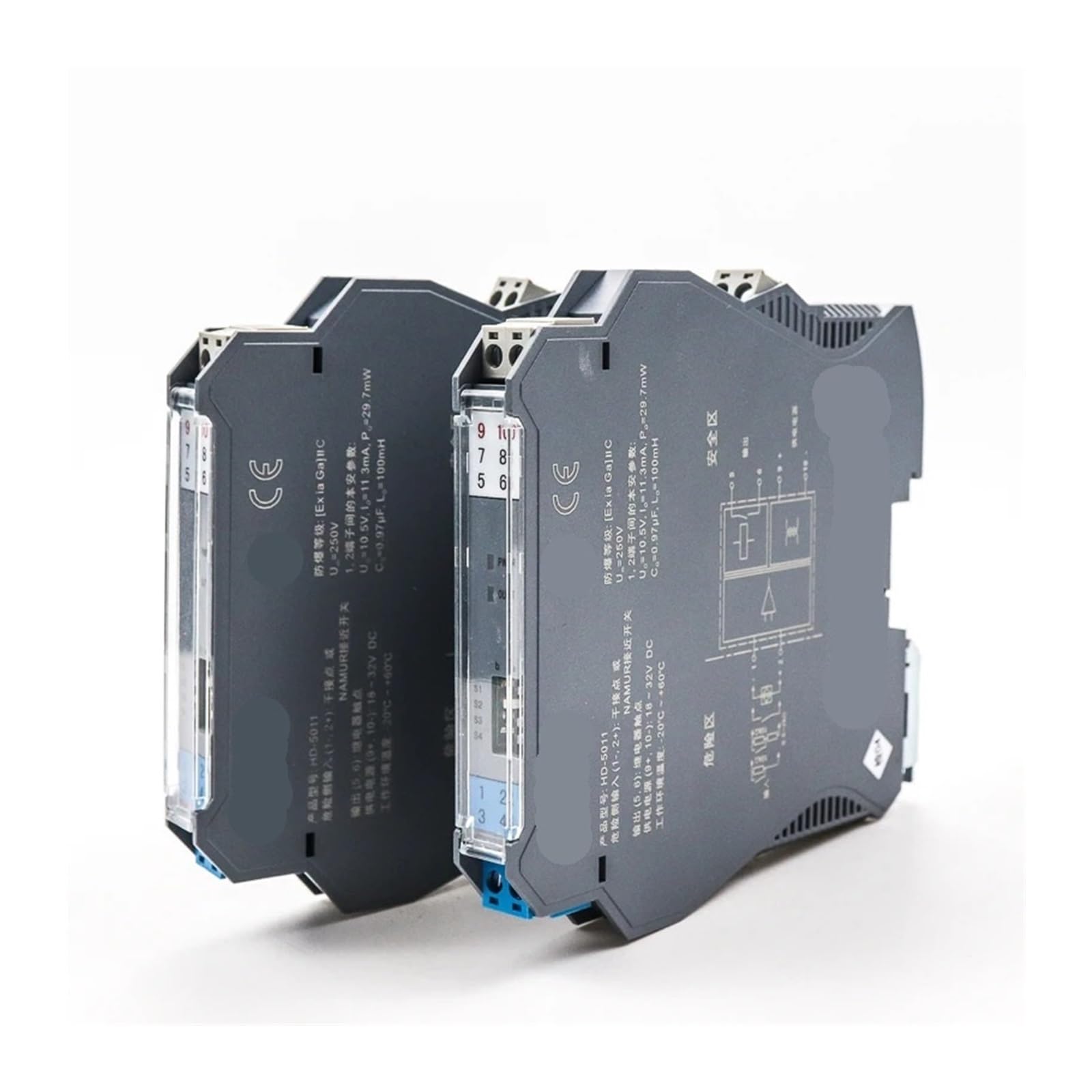KSZHZYMGX 1pcs Barriers Analog 4-20mA Input Barrier(Temp 2 in 2 out)