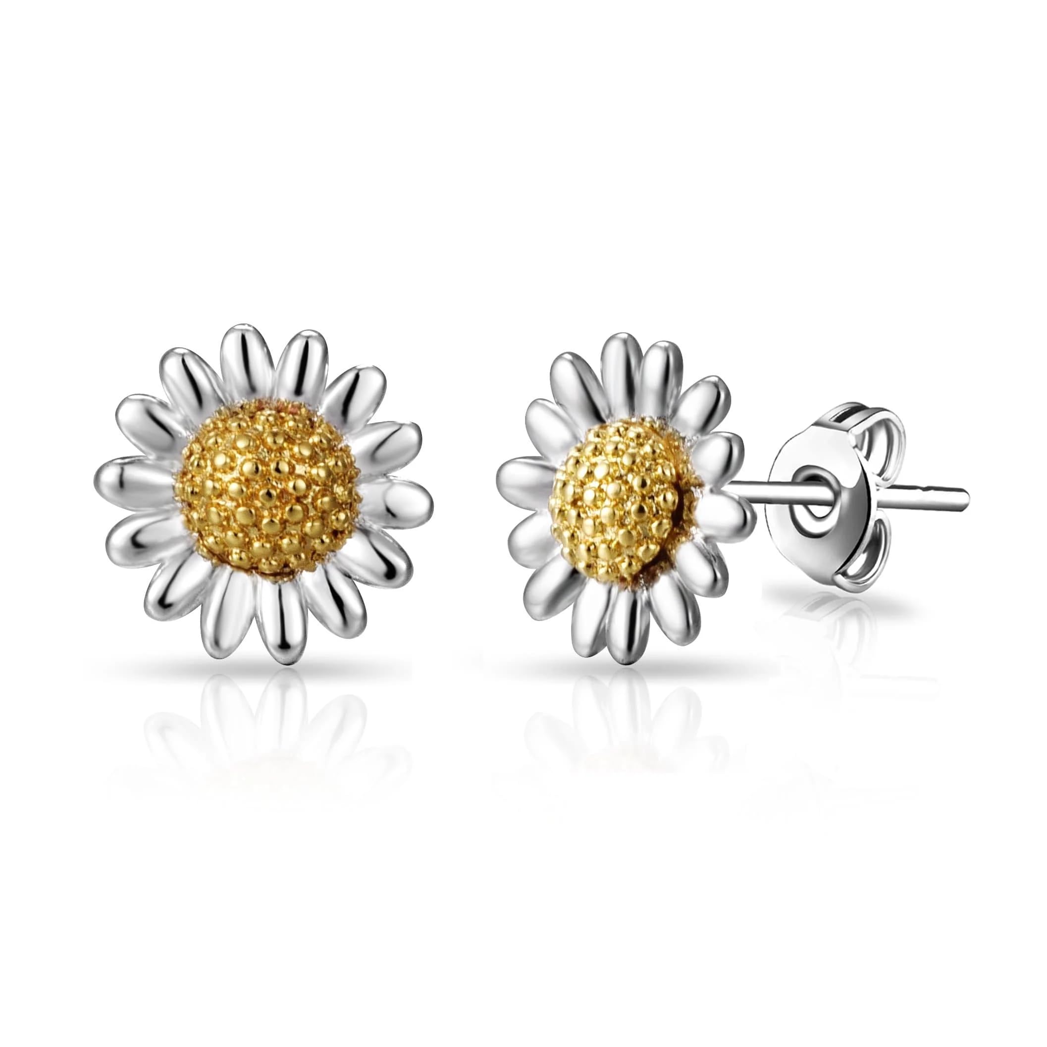 Philip Jones Daisy Stud Earrings