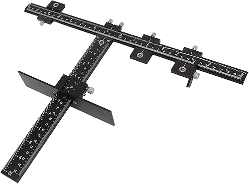 Miniatura 4 de Herramienta de instalación de herramientas para gabinete, perforador, perforador, localizador, mango perforador para pomo de puerta, mango negro,