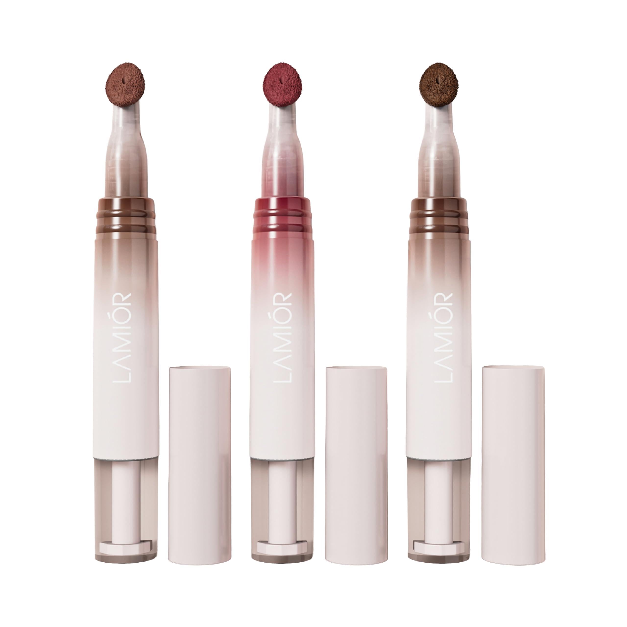 - Hydrating Lip Gloss Stain Combo of 3 | 2 in 1 Ultra Glossy Finish with Long Lasting Hydrating Lip Stain Non Sticky Lightweight Formula Vegan Cruelty Free Glossy Lip Color for Daily Use (Midnight Crush)