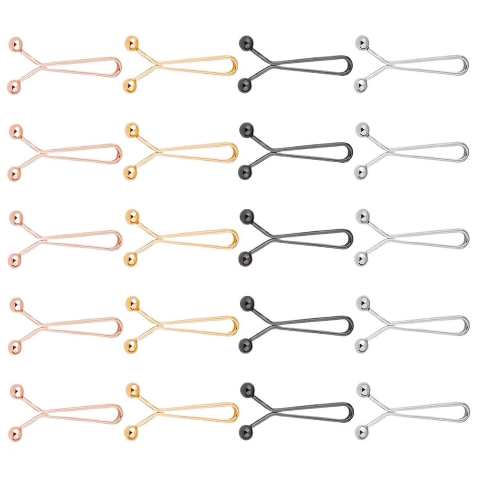 20 Pcs Practical Trouser Buttons Trousers Waist Tensioner Not Sewing Required for Jeans Denims Skirt Trouser Buttons