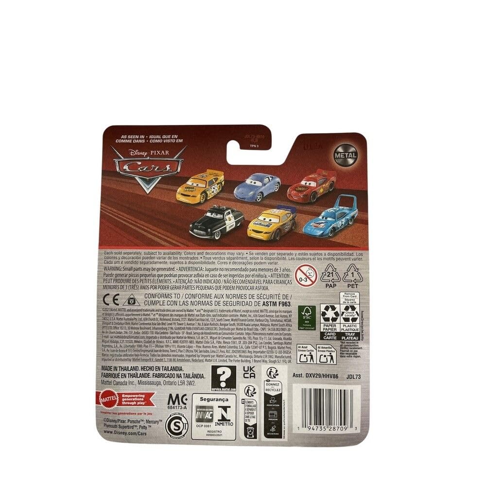 Disney Pixar Cars - Ernie Gearson, Blue - Image 2