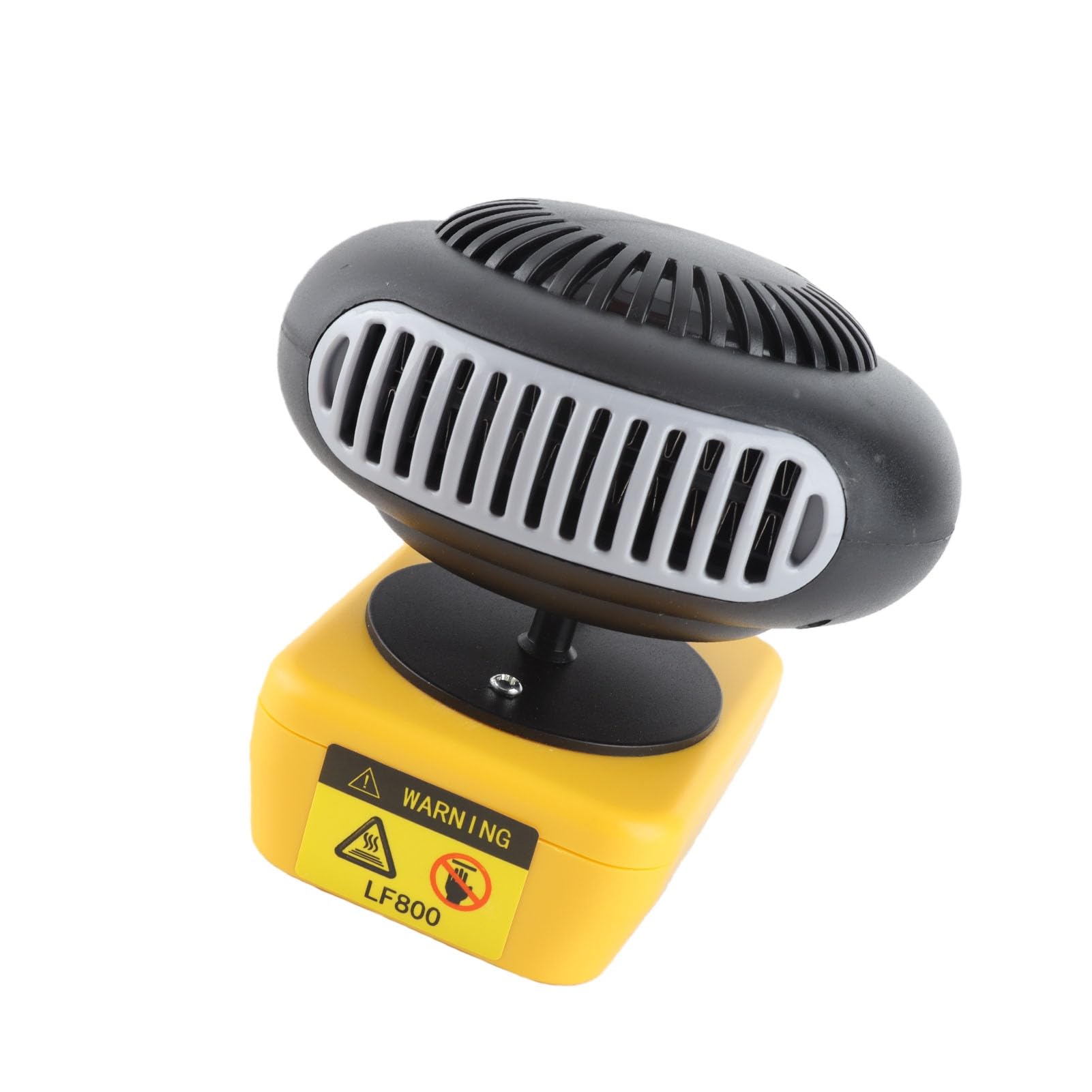 Scaldabagno portatile alimentato a batteria senza fili, temperatura costante intelligente 200 W, 2 livelli, regolabile, ruotabile a 360 gradi, per auto e garage