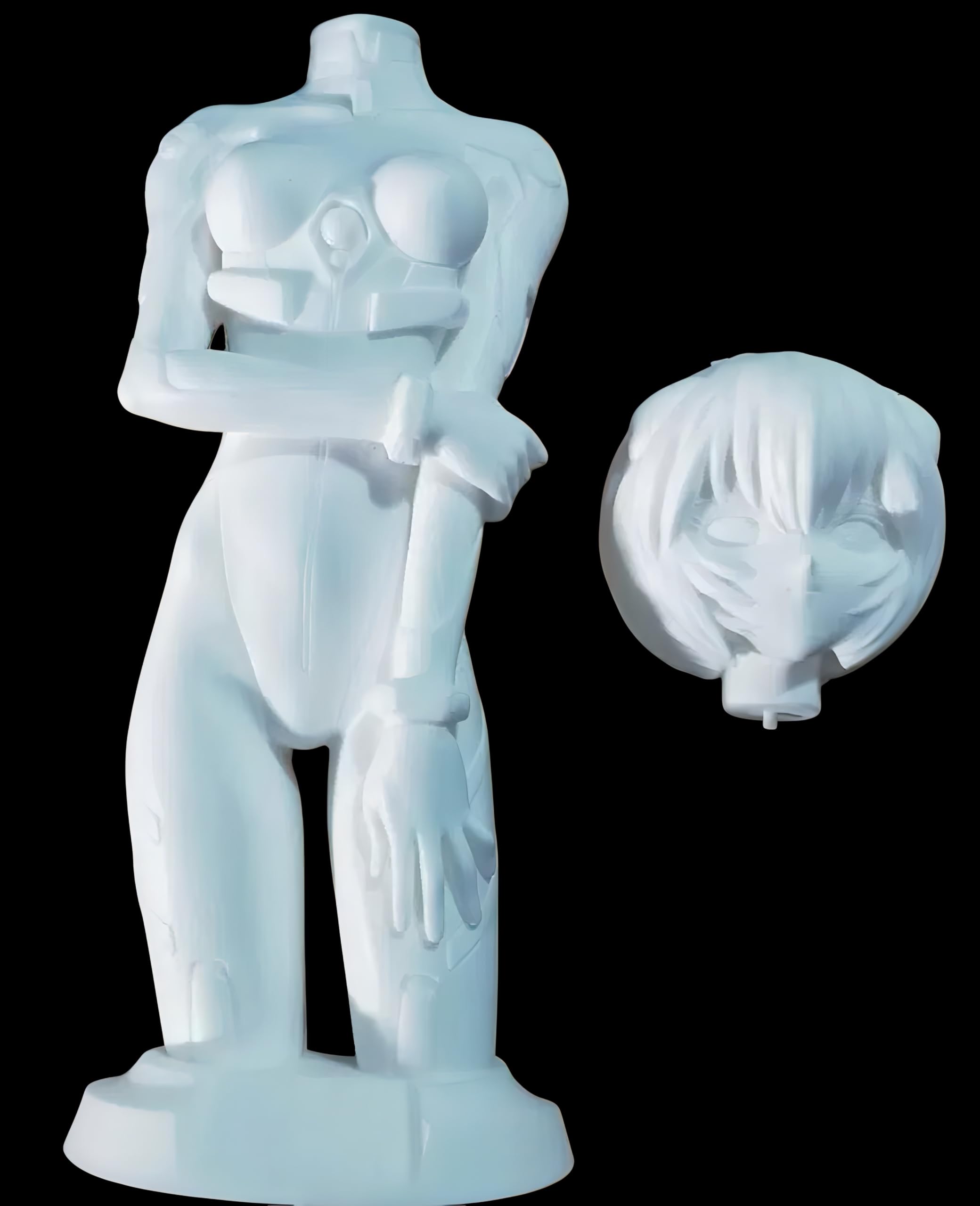 Amazon | 1/2.5 ガレージキット フィギュア420mm 未塗装 綾波レイ EVA
