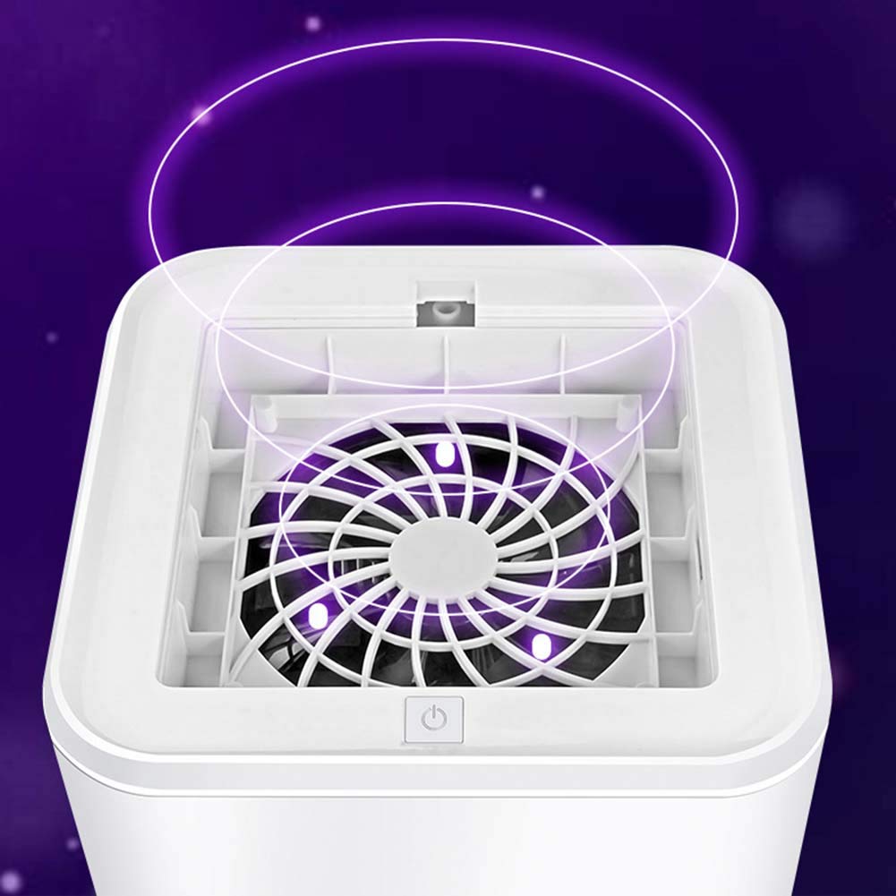 Lámpara de esterilización UV, filtro purificador de aire UVC de 6 capas, luz de esterilización ultravioleta de ozono para el hogar, cocina, gabinete de baño
