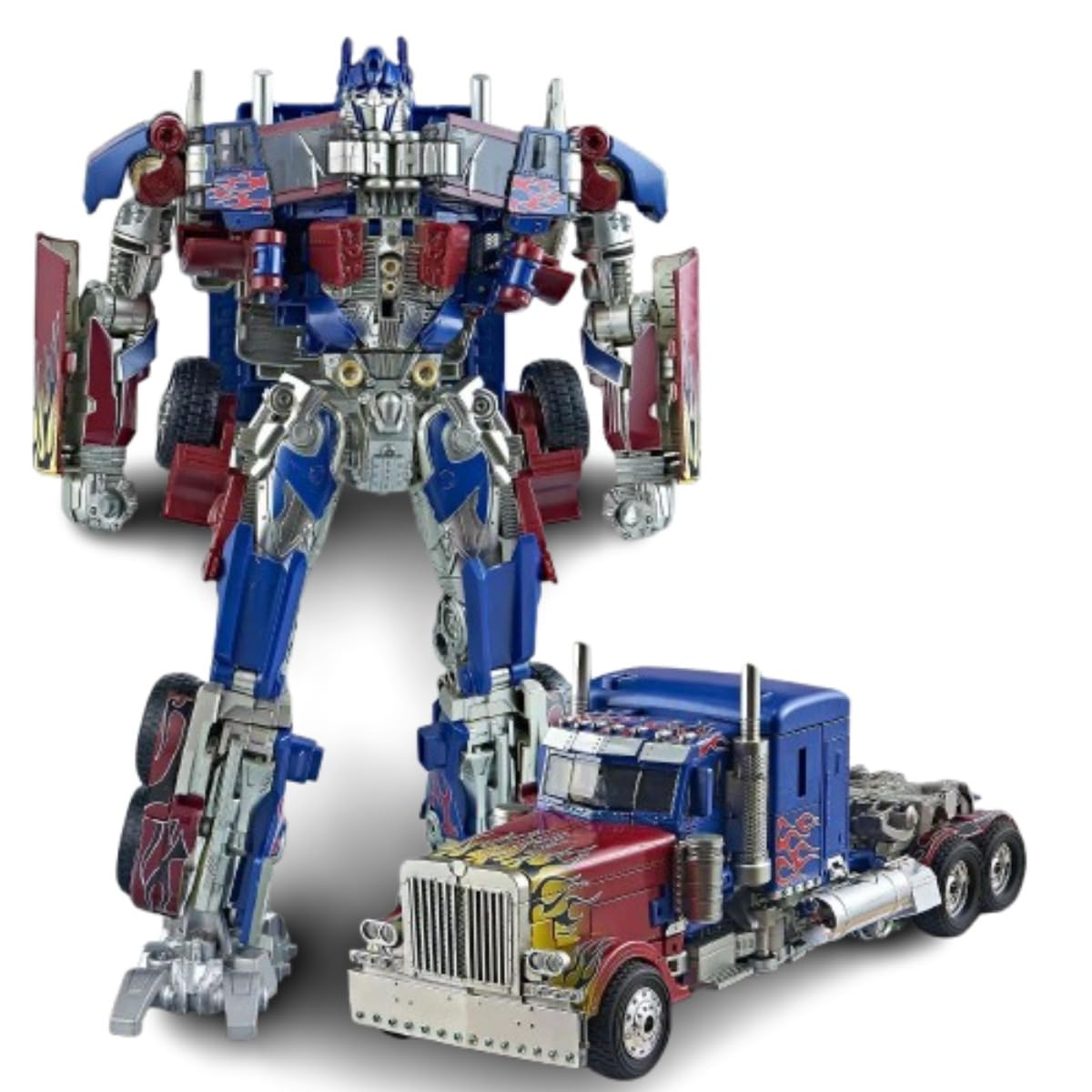 Amazon.co.jp: zvlr オプティマス変形ロボット合金変形/調節可能な官型