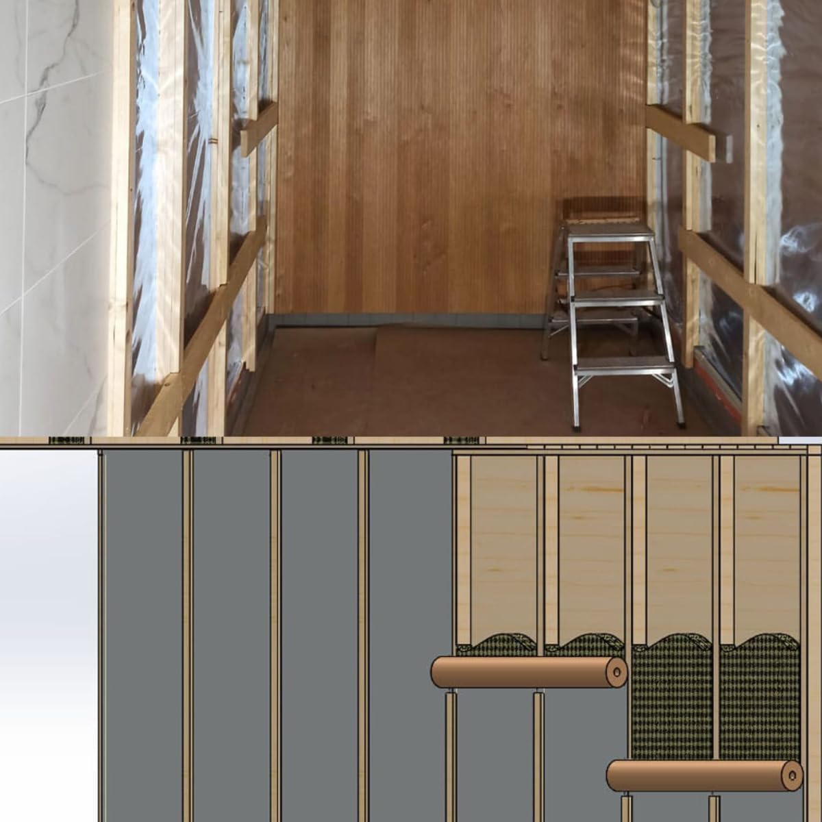 Barrera de vapor para sauna (30 m2)