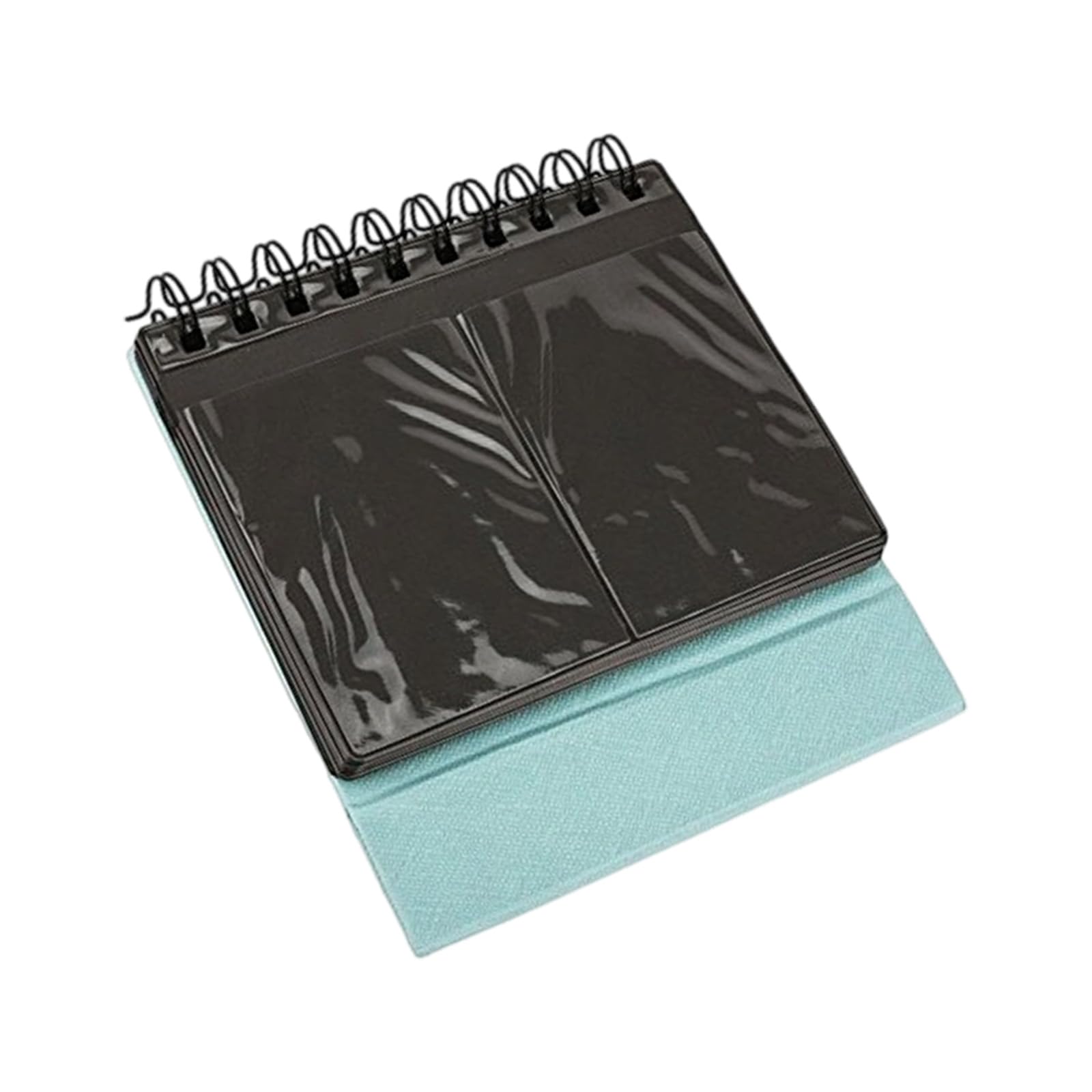 Whoasyst 3Inch Photo Album Keeper with Flexible Inserts and Multipurpose Calendar Stand Design Picture Holder Photo Owner