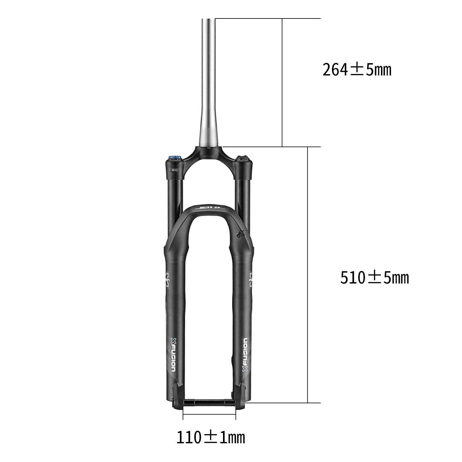 X-FUSION サスペンション 100mm 27.5 X-FUSION サスペンション 100mm 27.5 | サスペンションフォーク