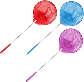 Alasum 3pcs Butterfly Net Bag Outdoor Play Toys for Kids Out Door Toys Kidcraft Playset Kids Fishing Nets Caterpillar Catching Net Telescopic Nets Kids Catching Nets Outdoor Catching Net