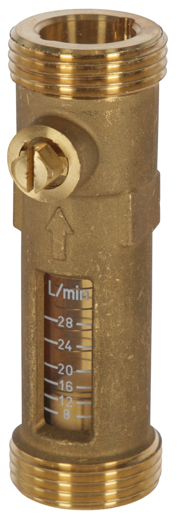 Kerbl Durchflussanzeige mit Schwebekörper, Anschluss DN25 G1", 223131