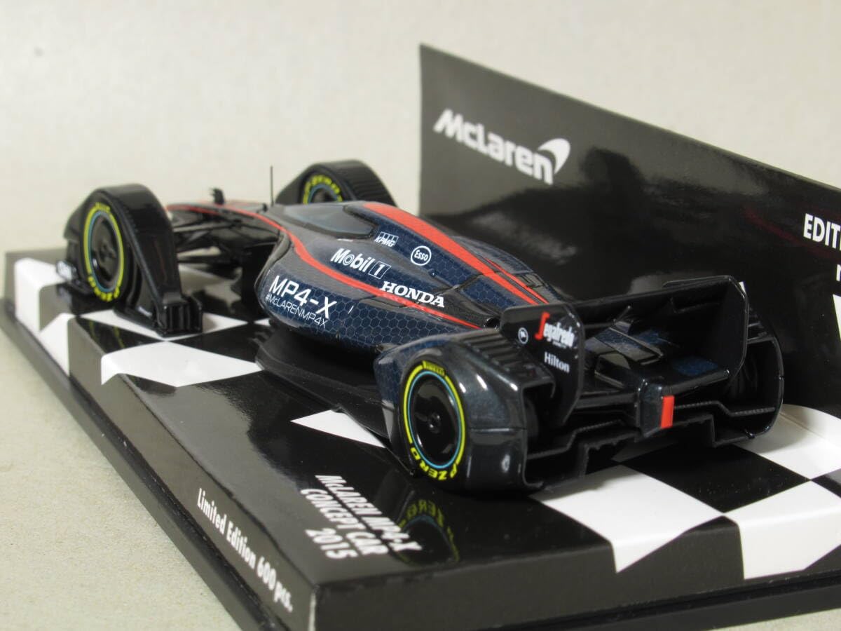 ミニカー McLaren MP4-X Concept Car 2015 1/43 Amazon | 1/43 マクラーレン MP4-X コンセプトカー 2015 | ミニカー