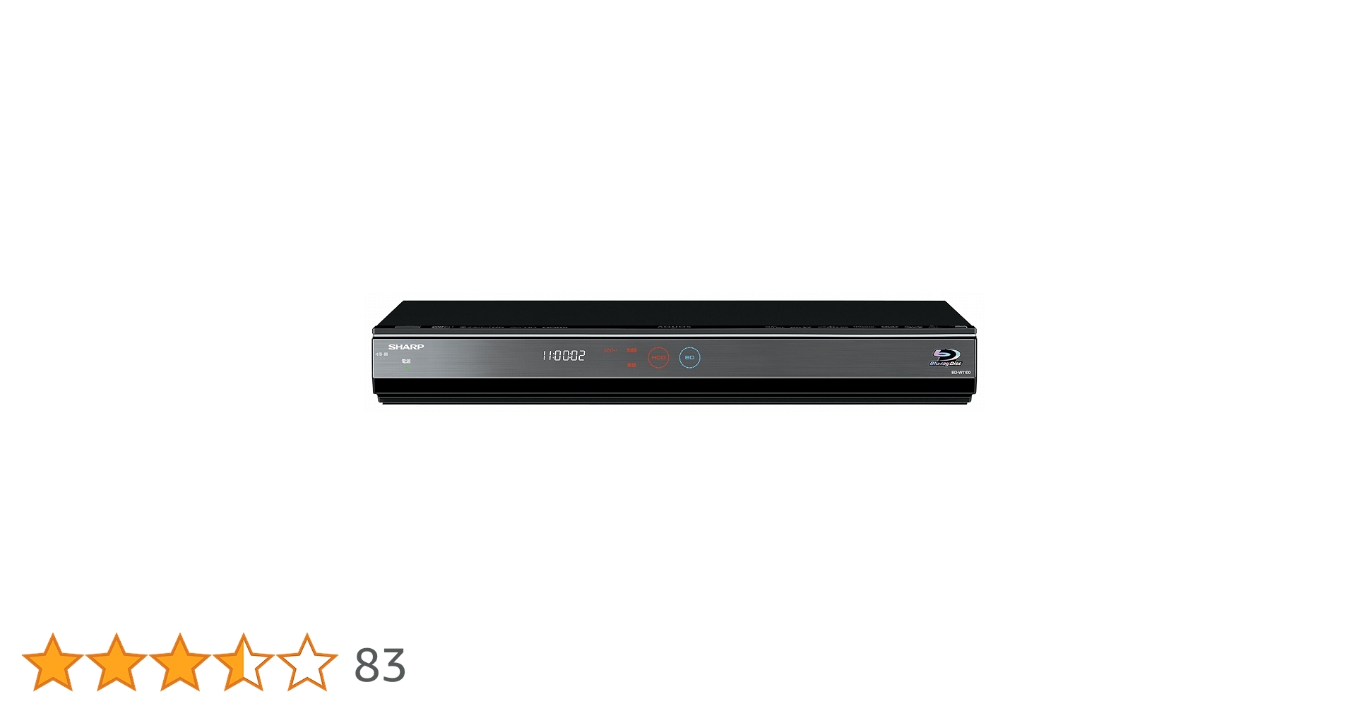 Amazon | シャープ 1TB 2チューナー ブルーレイレコーダー ハイ