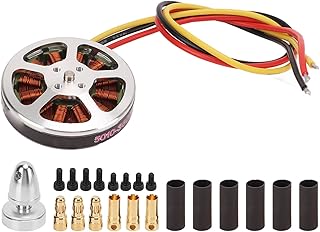 Brushless Motor, 5010 360KV High Torsion RC Drone Multi Axes Aircraft Brushless Motor for Multirotor Quadcopter Drone