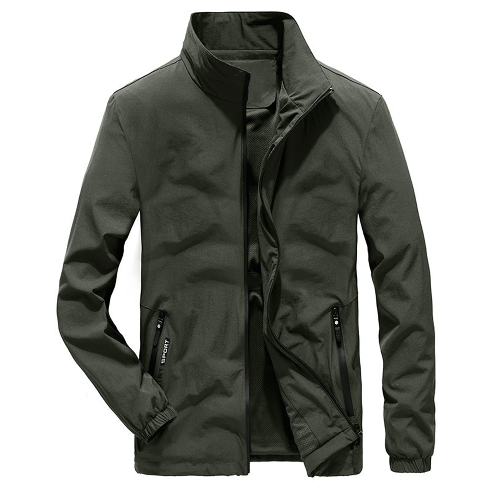 OXITA Work Jacket New Self Defense Protective Clothing Anti Cut Stab resistant Cut Proof jacket civil using knife Hack proof Jacket (Color : Army Green, Size : XL)