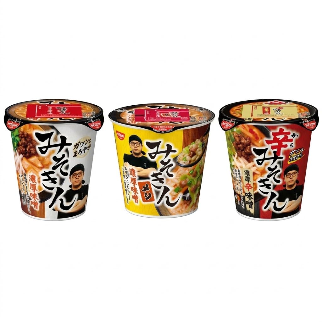 Amazon.co.jp: 【期間限定】 みそきん 濃厚味噌ラーメン みそきんメシ