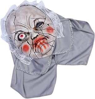 Gadpiparty 1Pc Máscara Show Roleplay Traje Roupas Vintage Diabo Halloween Novidade Halloween Cosplay Adereços Traje Zumbi Baile De Festa Traje Máscara Traje Meia Máscara Máscara