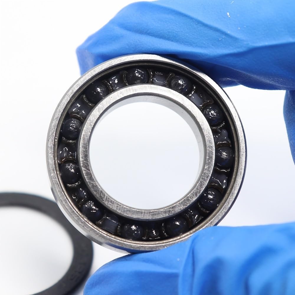 6903RS Hybrid Ceramic Bearing 17 * 30 * 7 mm ABEC-5 Bicycle Bottom Brackets Spares 6903 RS 2RS Si3N4 Ball Bearings 6903-2RS
