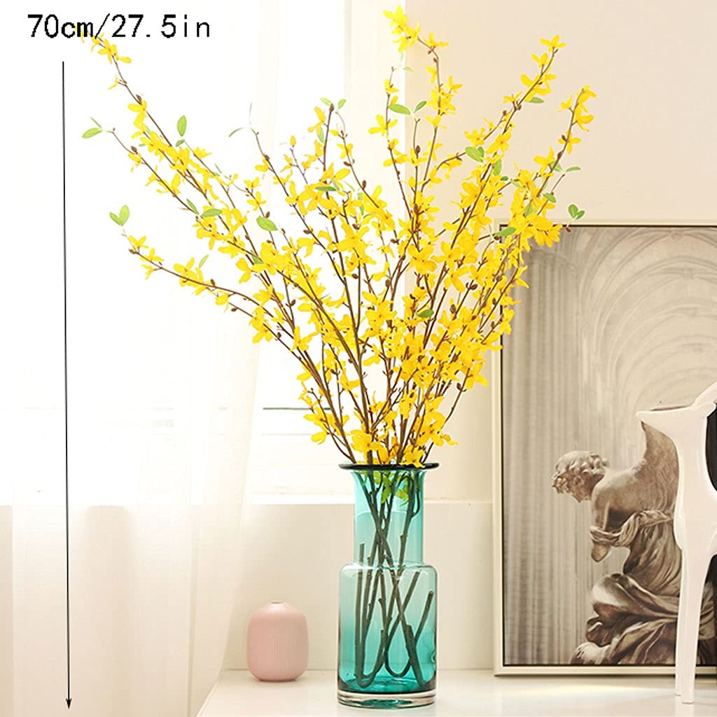 Sztuczne Kwiaty z Wazonem Sztuczne kwiaty zima phalaenopsis długi stalked fałszywych kwiatów chiński styl salon dekoracji wejściowej dekoracji kwiatów dekoracji domu Dekoracje ze Sztucznych Kwiatów(Si