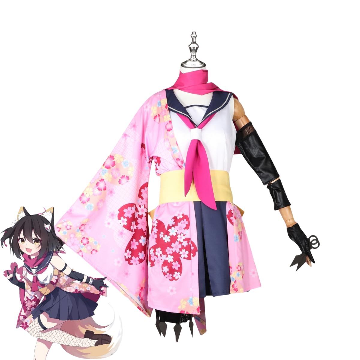 Amazon.co.jp: FSQCY ブルーアーカイブ 久田イズナ コスプレ衣装 仮装 