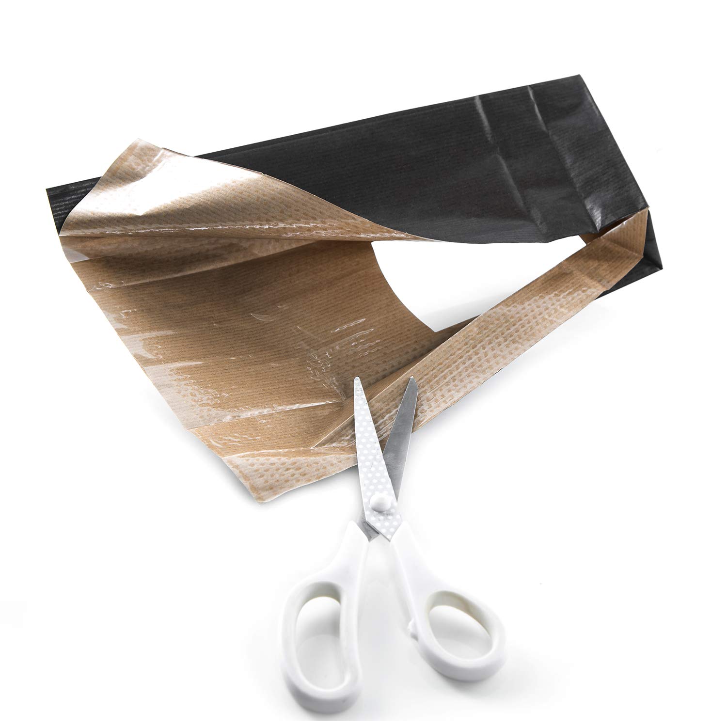 10 Sacs Noirs D'emballage Alimentaire