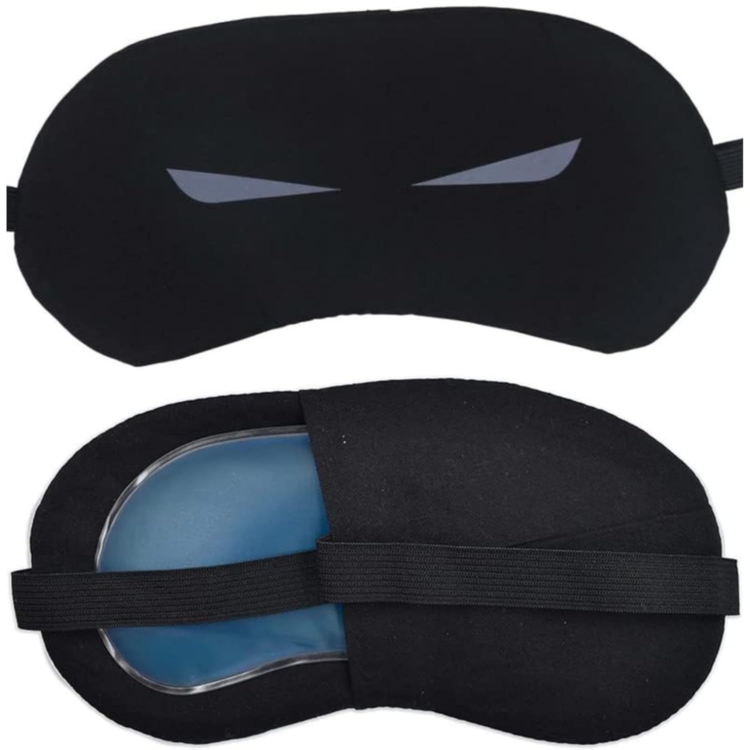 Cooling Gel Eye Mask for Puffy Eyes & Dark Circles | Reusable Hot & Cold Therapy Eye Mask with Adjustable Strap | Pain Relief for Headache, Migraine & Eye Strain | For Men & Women | Pack of 1 — Amazon image 4