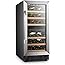 Lanbo 15 Inch Wide Dual Zone Compressor Wine Refrigerator, 28 Bottle