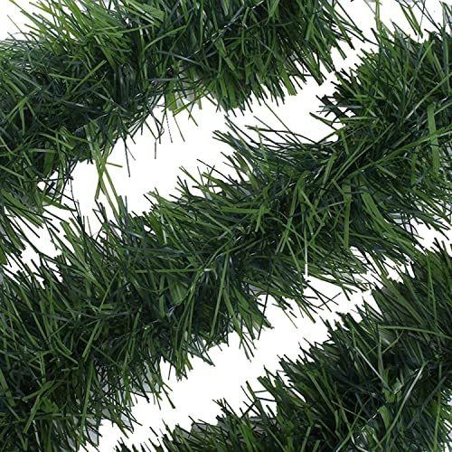50Ft Christmas Green Garland For Christmas Decorations - Non-Lit Soft Green Holiday Decor For Outdoor Or Indoor Use - Premium Quality Home Garden Artificial Greenery Or Wedding Party Decorations. #TOP3