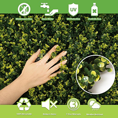 Ranka Artificial Myrtle Greenery Panels 40x40 inches