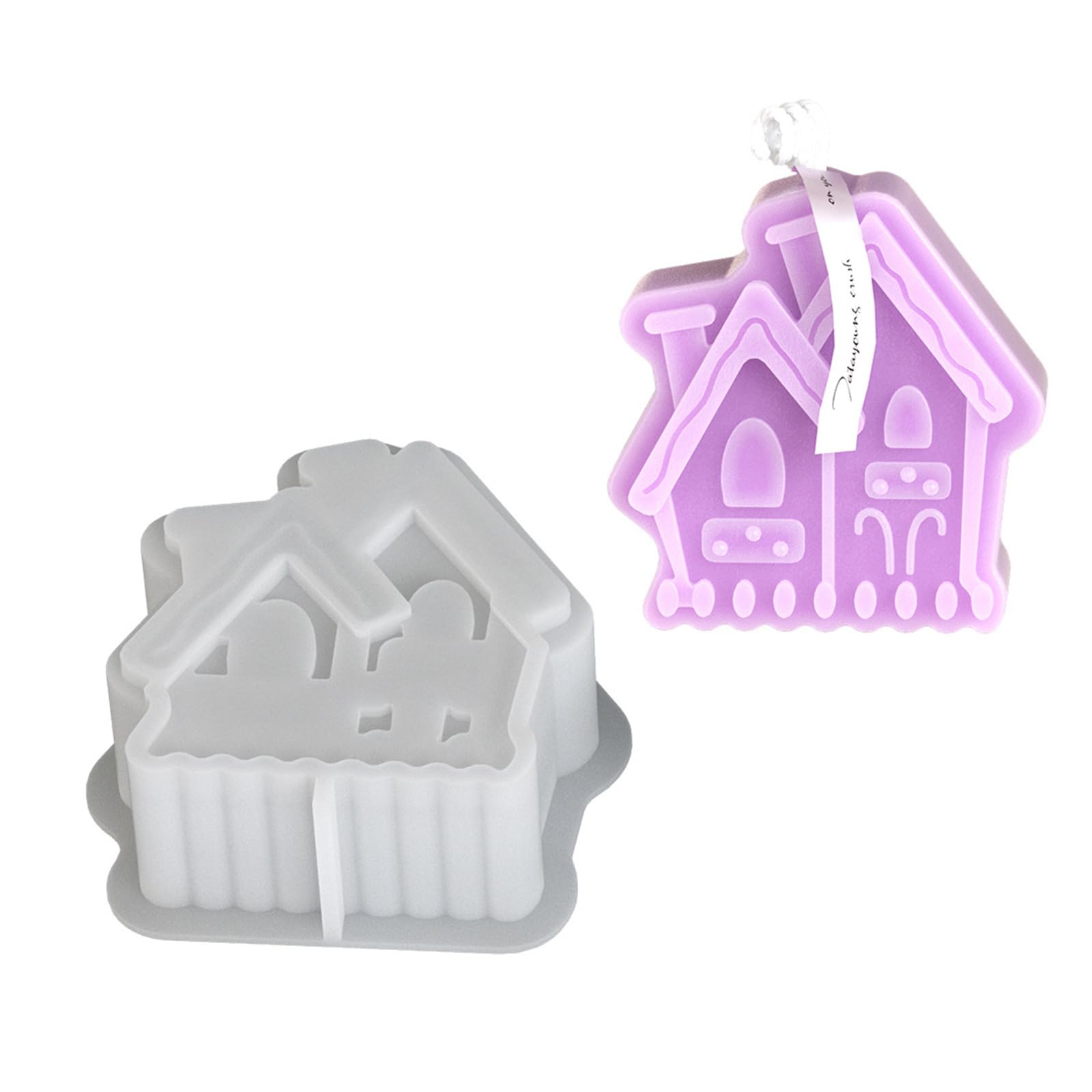 our fave Silicone Molds for Epoxy Resin Soap Candy House Cake Fondant Chocolate Baking Tool Cartoon