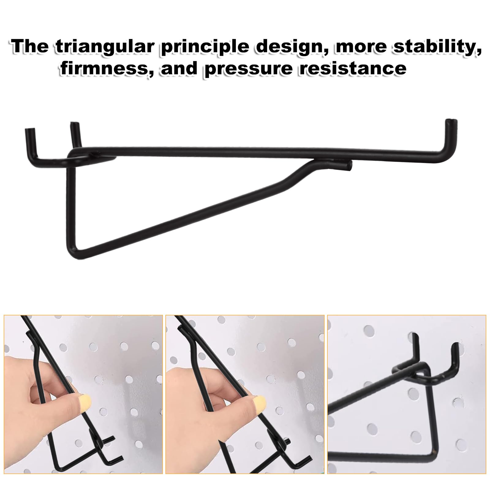 20 Pack Pegboard Shelf Hooks, 6