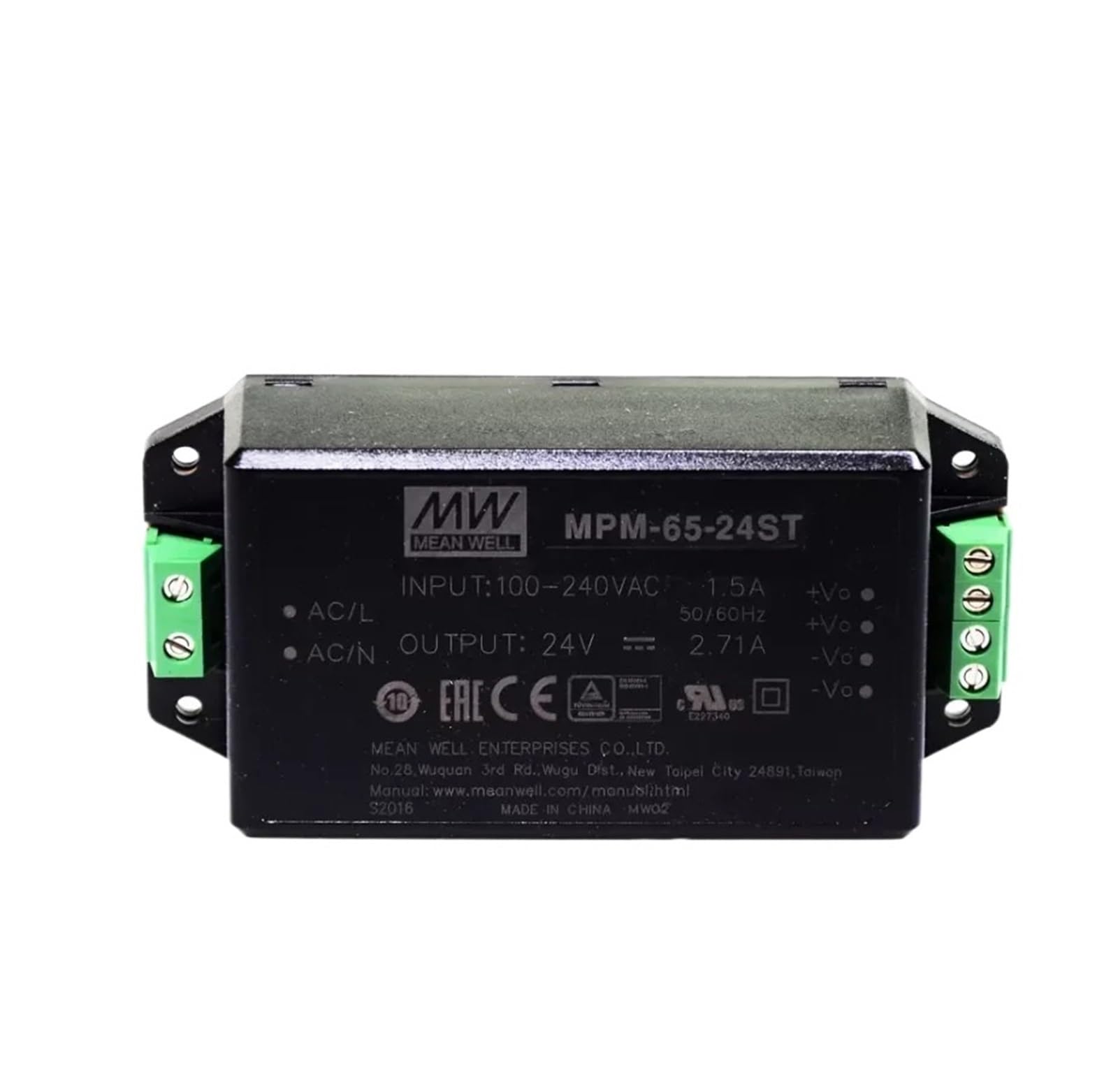 Module d'alimentation médicale 65W AC-DC MPM-65-24ST - 5