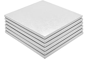 Simplify Baking with Our 12-Inch Square Cake Drums: A Perfect Canvas for Your Culinary Masterpieces