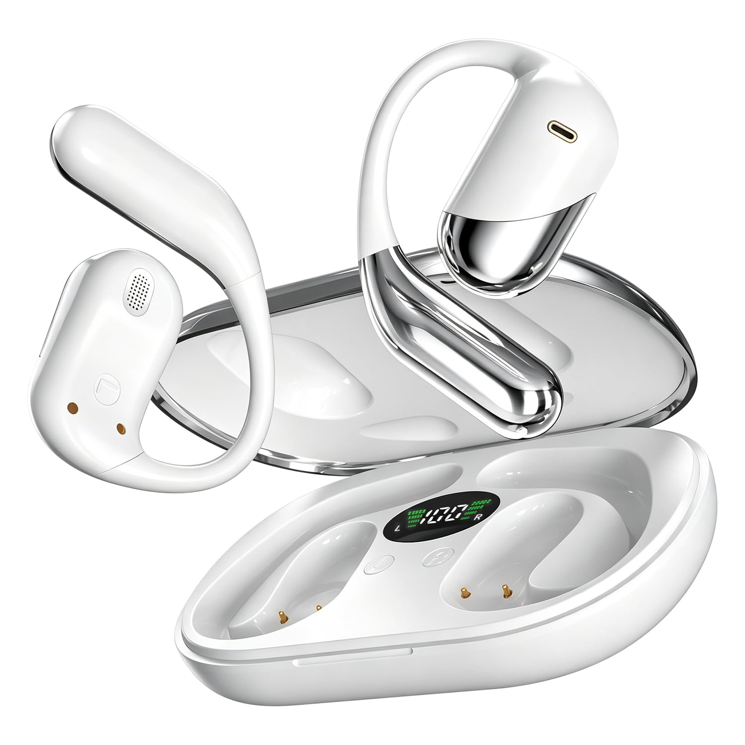 Real-Time Conversion Headphones for 148 Languages, Three-Purpose Combo, 64H Battery Life, 15H Daily Usage, Bluetooth 4.4 for Audio Playback, Calls and Language Translation