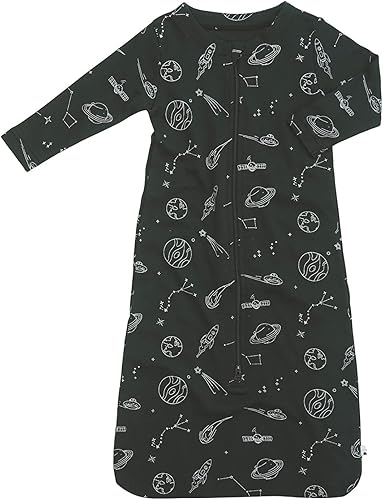 Babysoy Saco de dormir de manga larga para bebés y niños pequeños