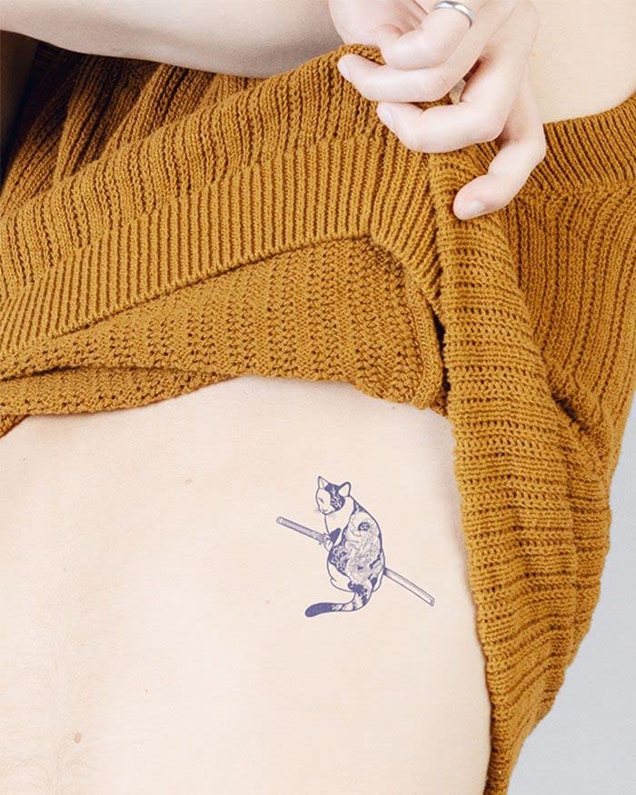 Miniatura 2 de Inkbox Tatuajes temporales, tatuaje semipermanente, un tatuaje de temperatura premium fácil de larga duración, resistente al agua con tinta para
