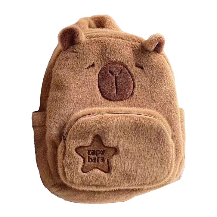 Capybara Backpack Multifunction Durable Casual Backpacks Travel Daypacks-11.8"