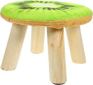 ULDIGI Banco Pequeno Para Decoração Externa Banquinho De Madeira Ao Ar Livre Para Crianças Banquinho De Pé De Madeira Trocador De Sapato Banquinho Externo Cadeira Banquinho Sofá Mesa De