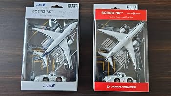 Amazon.co.jp: ダイキャストセット JAL ANA -飛行機&トーイング