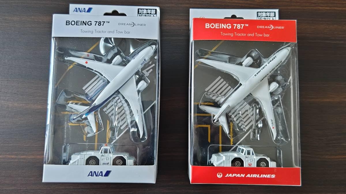 Amazon.co.jp: ダイキャストセット JAL ANA -飛行機&トーイング