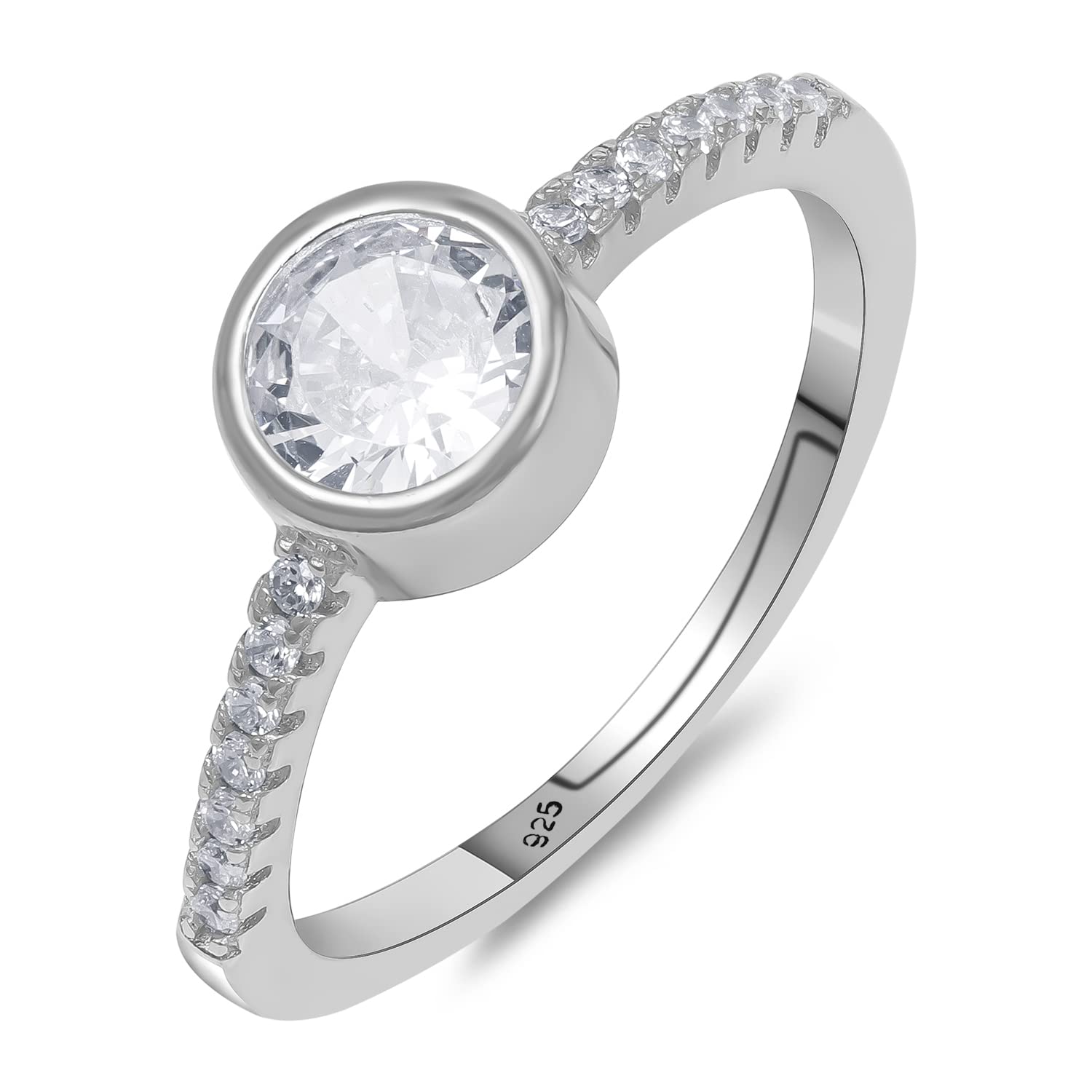 Pissara Amazing 925 Sterling Silver Valentine Day Gift Cubic Zirconia Finger Ring For Women And Girls|with Authenticity Certificate, 925 Stamp & 6 Months Warranty (LR104669) (B0BJ736XLB) Amazon Price History, Amazon Price Tracker